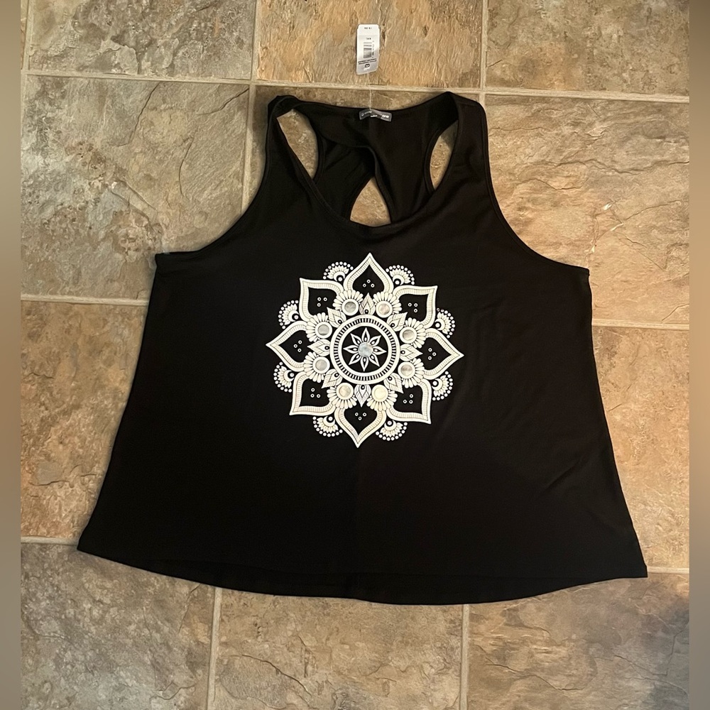 3 for $30. Racer back, keyhole tank top